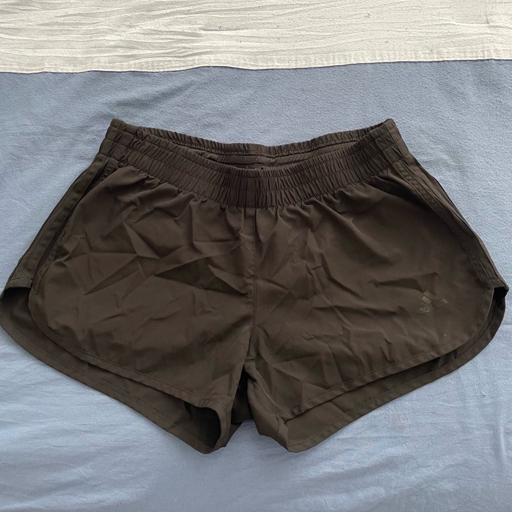 adidas Women's Black Athletic Running Shorts